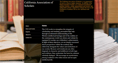 Desktop Screenshot of calscholars.org