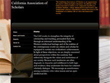 Tablet Screenshot of calscholars.org